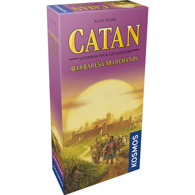 Jeu - Catan Barbares et Marchands 5 6 joueurs (Extension) Jeu - Catan Barbares et Marchands 5 6 joueurs (Extension)