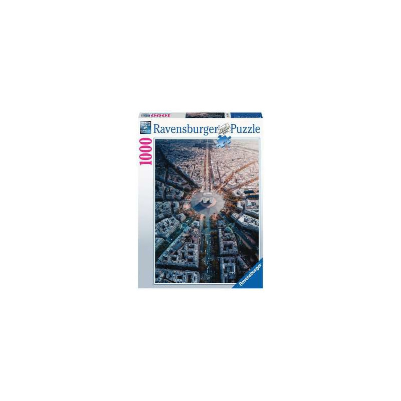 Puzzle Ravensburger - Paris vue d'en Haut (1000 pièces)