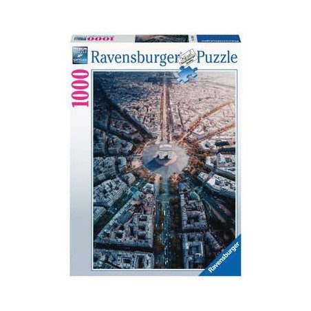 Puzzle Ravensburger - Paris vue d'en Haut (1000 pièces)