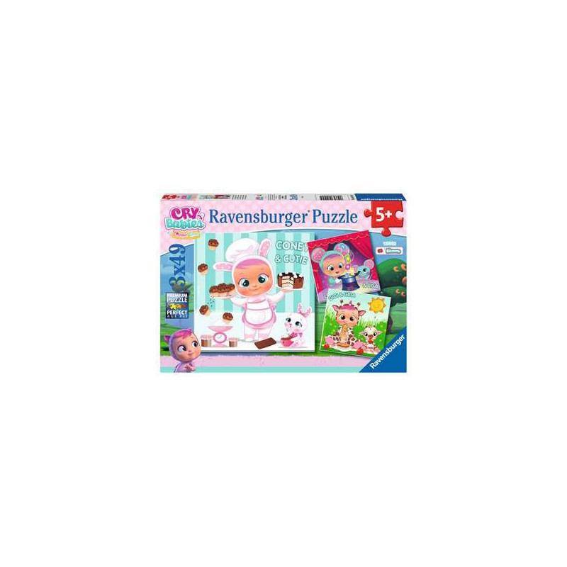 Puzzle Ravensburger - Cry Babies Magic Tears (3x49 pièces) Puzzle Ravensburger - Cry Babies Magic Tears (3x49 pièces)