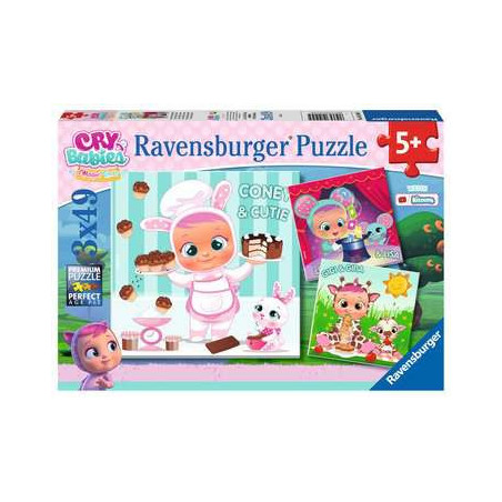 Puzzle Ravensburger - Cry Babies Magic Tears (3x49 pièces)