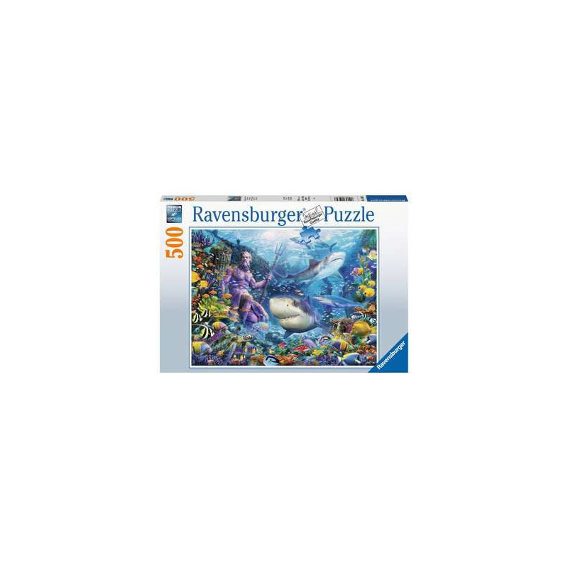 Puzzle Ravensburger - Roi de la mer (500 pièces) Puzzle Ravensburger - Roi de la mer (500 pièces)