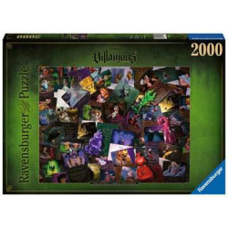 Puzzle Ravensburger Villainous   Méchants (2000 pièces)