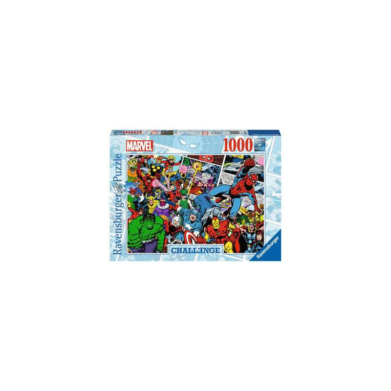 Puzzle Ravensburger - Challenge   Marvel (1000 pièces)