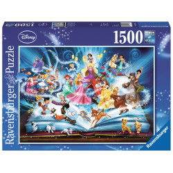 Puzzle Ravensburger - Le Livre Magique des Contes Disney (1500 pièces)
