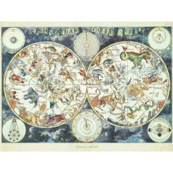 Puzzle Ravensburger - MappeMonde Animaux (1500 pièces)