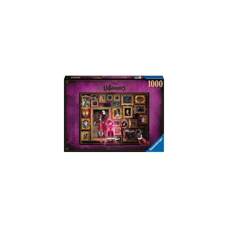 Puzzle Ravensburger Villainous   Capitaine Crochet (1000 pièces)