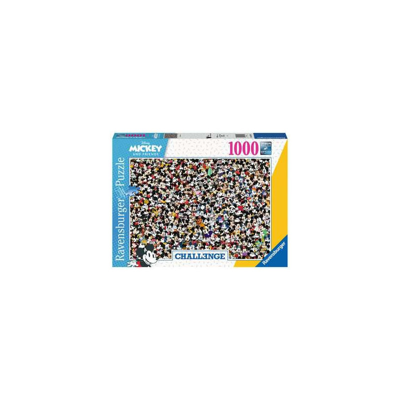 Puzzle Ravensburger - Challenge   Mickey Mouse (1000 pièces)