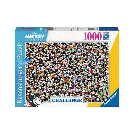 Puzzle Ravensburger - Challenge   Mickey Mouse (1000 pièces)