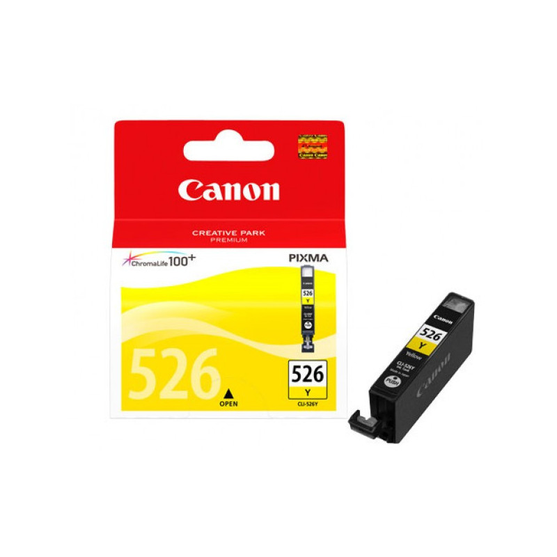 Cartouche d'encre Canon CLI-526 (Jaune)