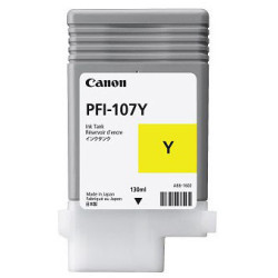 Cartouche d'encre Canon PFI107Y (Jaune)