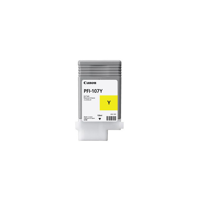 Cartouche d'encre Canon PFI107Y (Jaune)