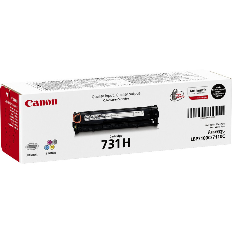 Toner Canon 731 Noir (2400 pages)