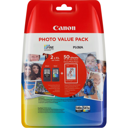 CANON ENCRE PG540XL CL541XL N+3CL AL