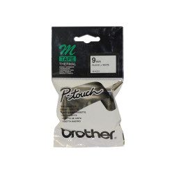 BROTHER RUBAN 9MM 8M N BLANC MK221BZ