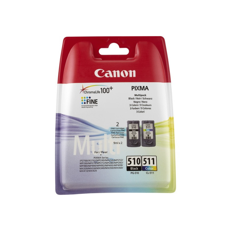 CANON ENCRE PG-510 CL-511 N+CL AL CANON ENCRE PG-510 CL-511 N+CL AL