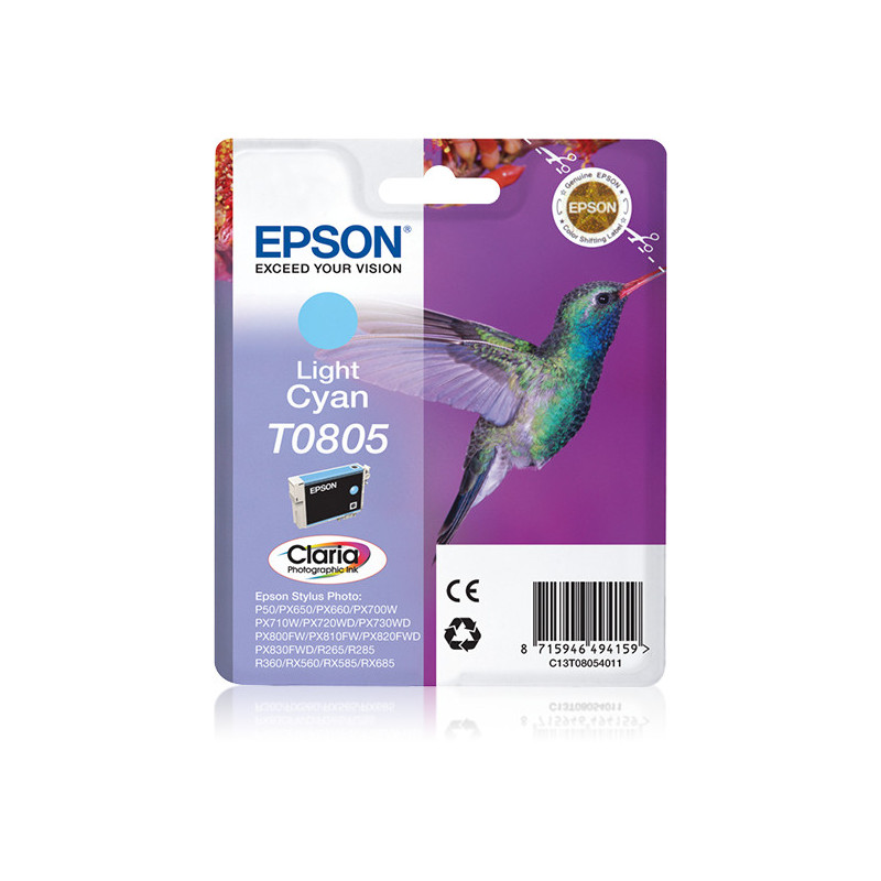 EPSON ENCRE C CLAIR AL T0805 COLIBRI