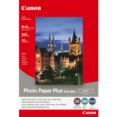 CANON PAPIER PHOTO SG-201 4X6 50F