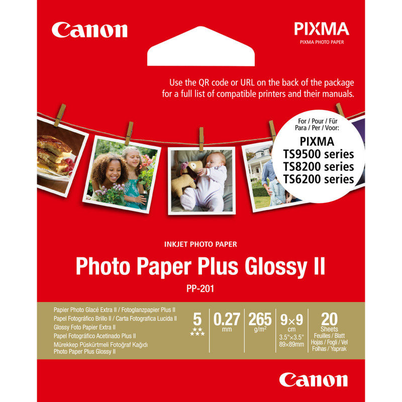 CANON PAPIER PHOTO PP-201 20F