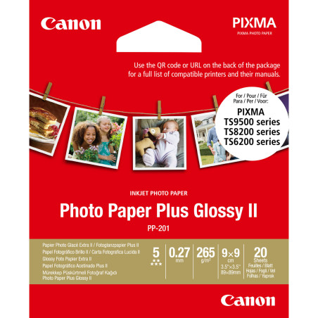 CANON PAPIER PHOTO PP-201 20F