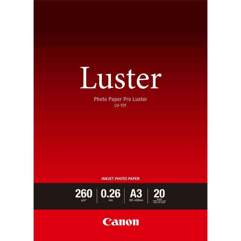 CANON PAPIER PHOTO LU-101 A3 20F