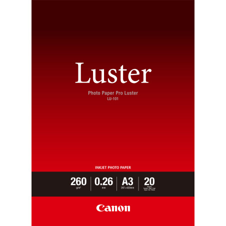 CANON PAPIER PHOTO LU-101 A3 20F