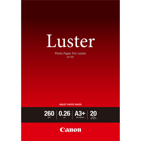 CANON PAPIER PHOTO LU-101 A3+ 20F