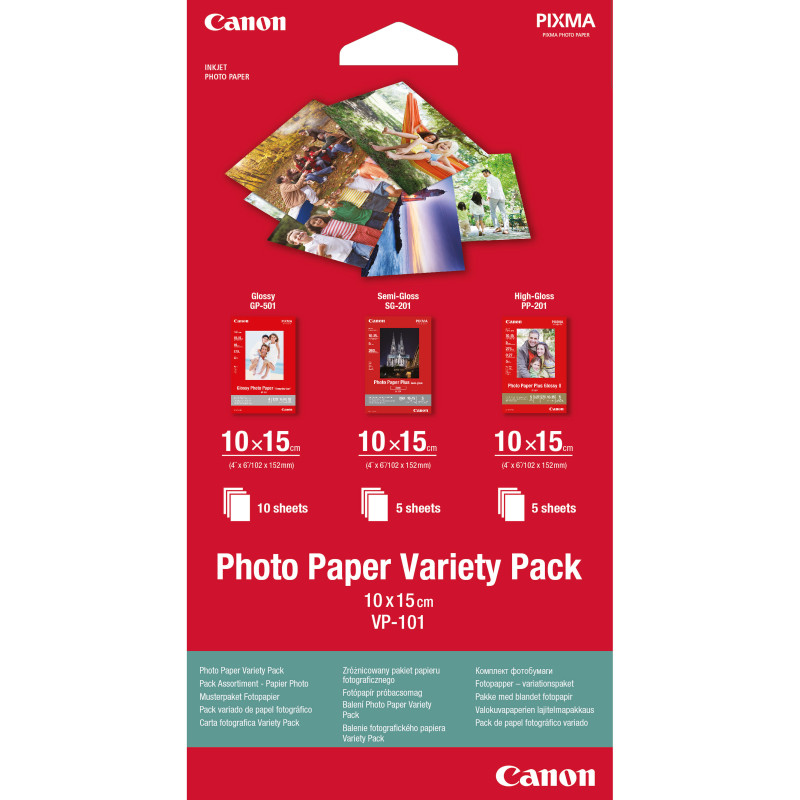 CANON PAPIER PHOTO VP-101 10X15 15F