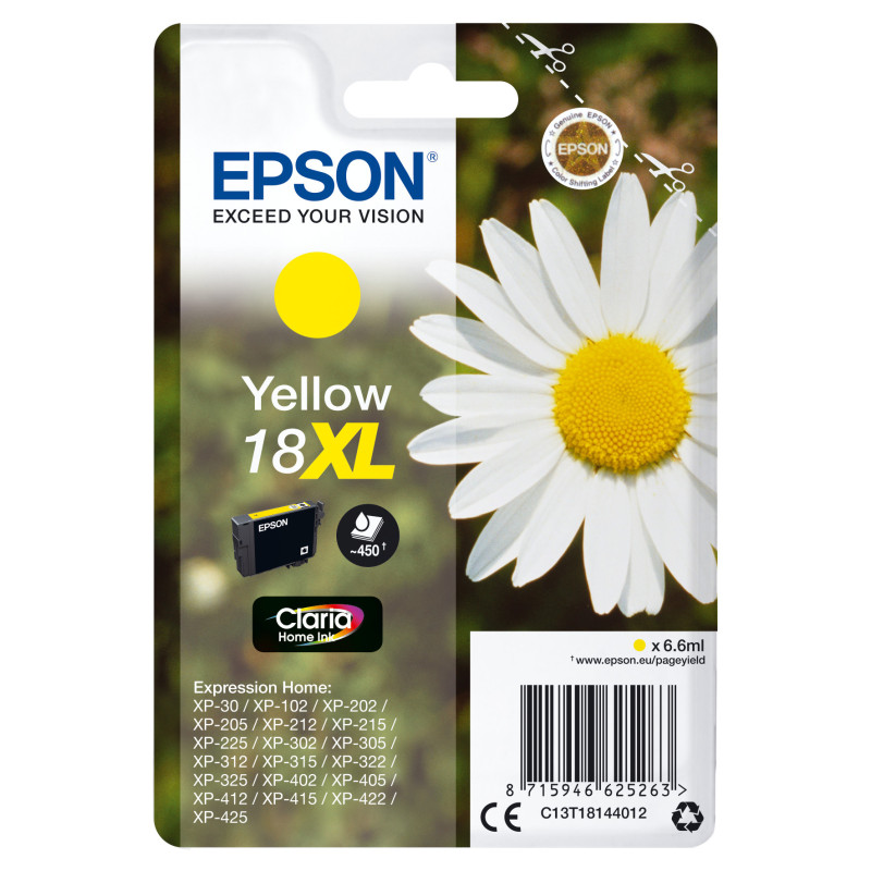 EPSON ENCRE J XL ALARM 18 PAQUERETTE