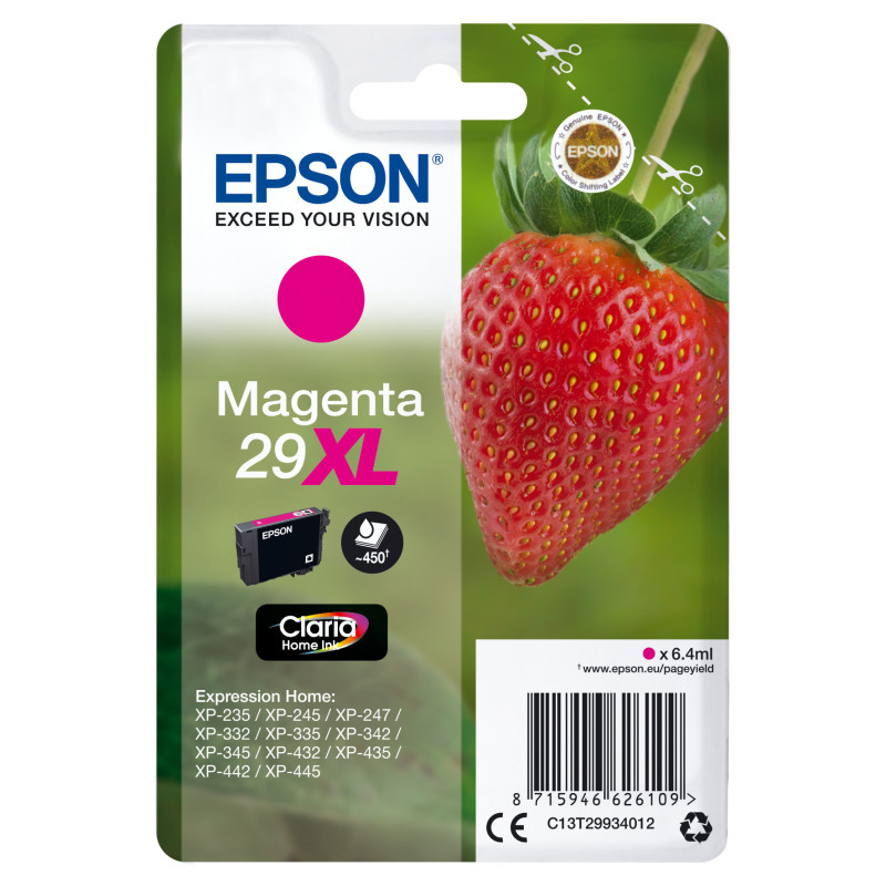 EPSON ENCRE M XL ALARME 29 FRAISE