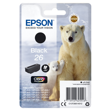 EPSON ENCRE N 220P ALARME 26 OURS