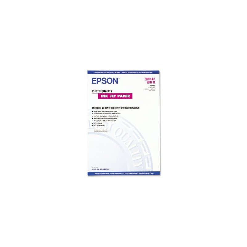 EPSON PAPIER ENCRE A3+ 105GR 100F