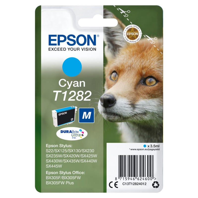 EPSON ENCRE C ALARME T1282 RENARD