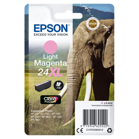 EPSON ENCRE M XL CLAIR 740P 24 ELEPH
