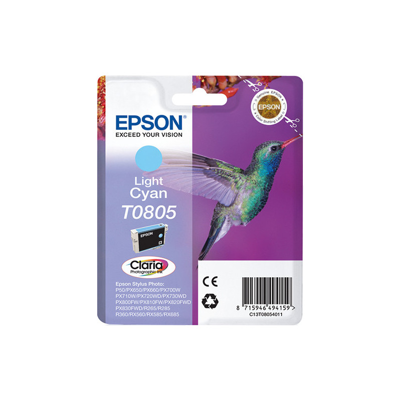EPSON ENCRE C CLAIR T0805 COLIBRI