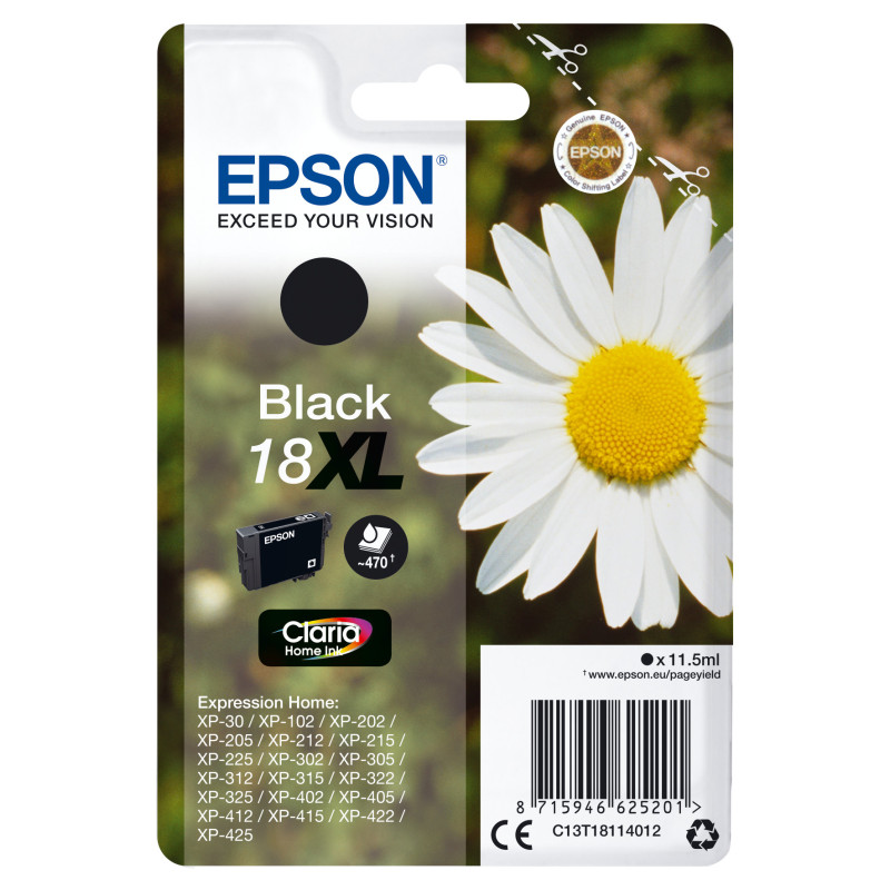 EPSON ENCRE N XL ALARM 18 PAQUERETTE