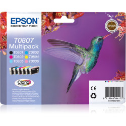 EPSON ENCRE T0807 6CL MULTIPACK