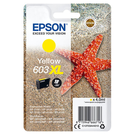 EPSON ENCRE 603XL J ALARME