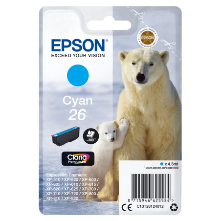 EPSON ENCRE C 300P ALARME 26 OURS