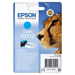 EPSON ENCRE C ALARME T0712  GUEPARD