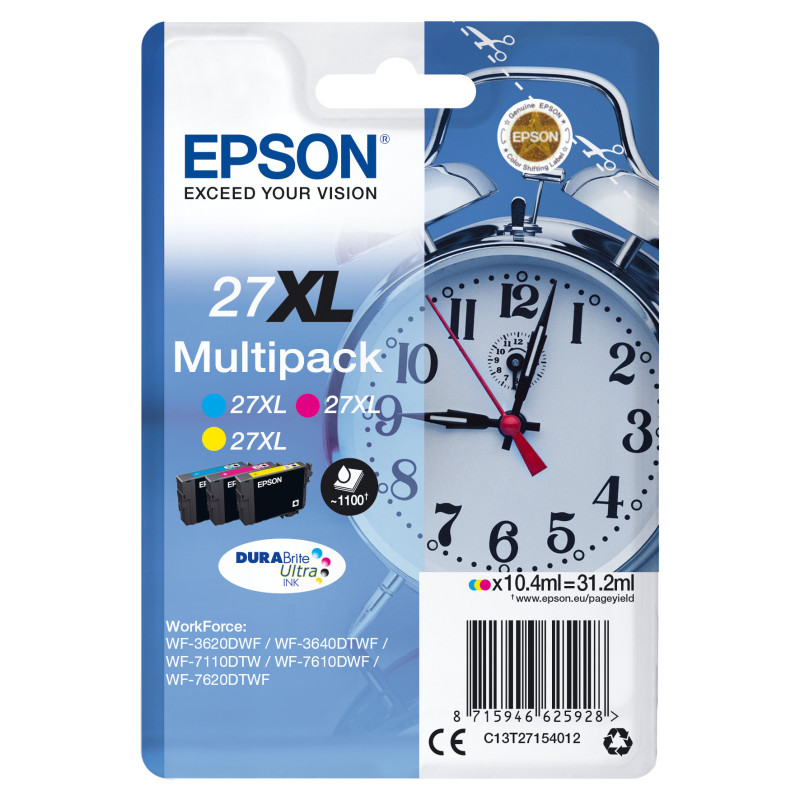 EPSON ENCRE 27XL C.M.J 1.1K MULTIPAC