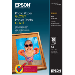 EPSON PAPIER ENCRE PH BRILLANT A3 20