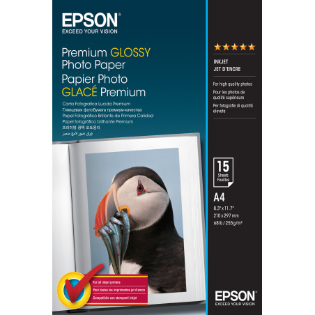 EPSON PAPIER PHOTO PREMIUM BRILLANT