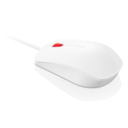 Souris filaire Lenovo Essential (Blanc)