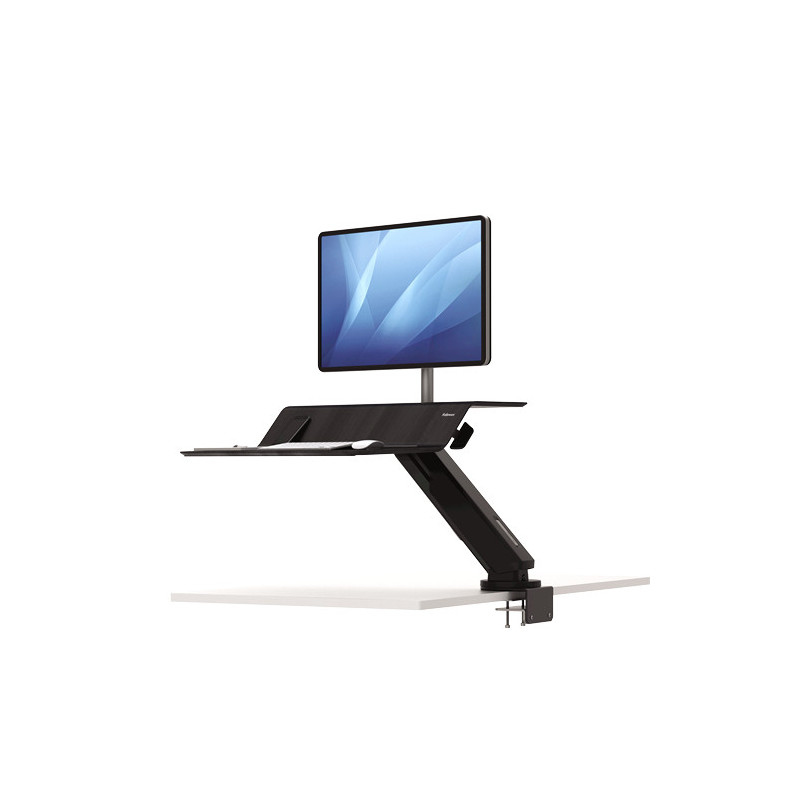 Station de travail Assis-Debout Fellowes Lotus RT - 1 écran (Noir)