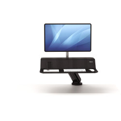 Station de travail Assis-Debout Fellowes Lotus RT - 1 écran (Noir)