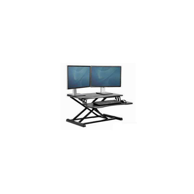 Station de travail Assis-Debout Fellowes Corsivo (Noir) Station de travail Assis-Debout Fellowes Corsivo (Noir)
