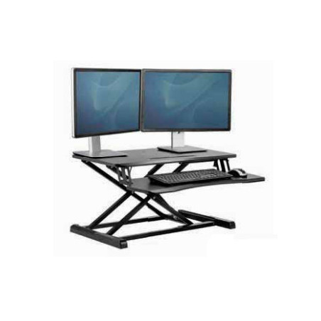 Station de travail Assis-Debout Fellowes Corsivo (Noir)