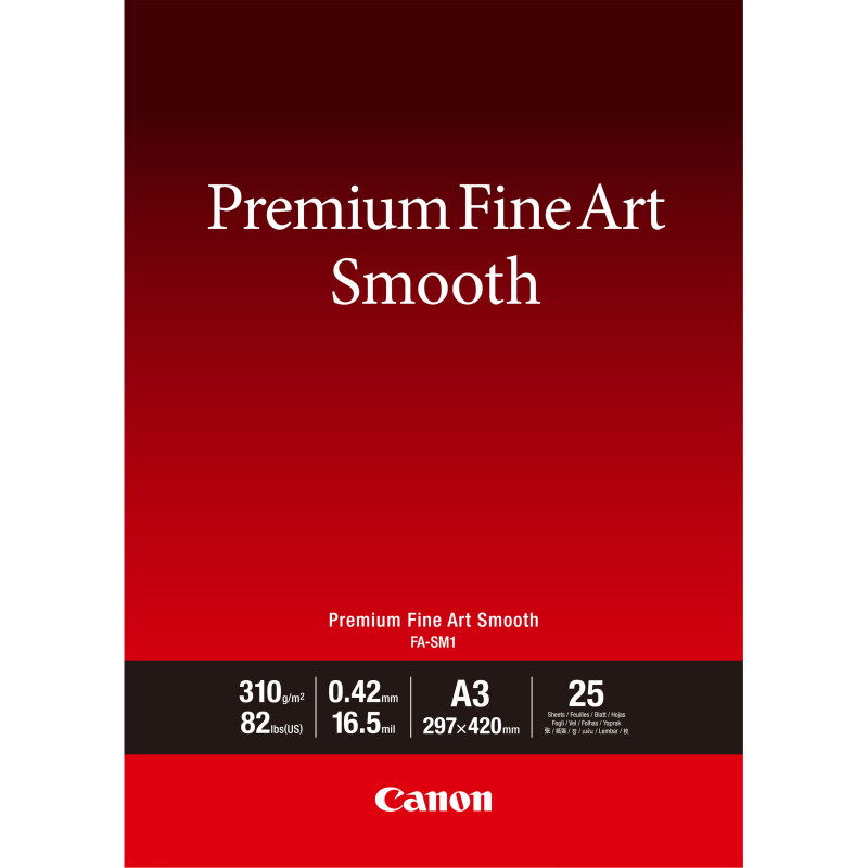 CANON PAPIER PHOTO FA-SM1 A3 25F