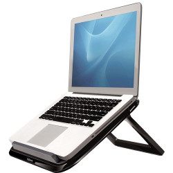 Support   rehausseur Fellowes I-Spire pour ordinateur portable 17"max (Noir)